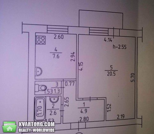 Sell 1-room apartment. Киев,  Верховинная — photo 1