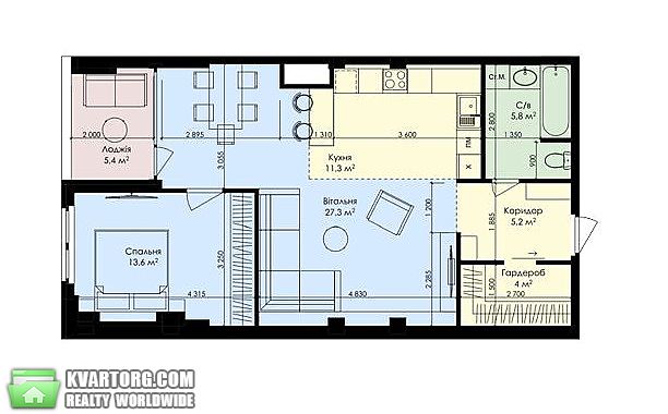 Sell 2-room apartment. Киев,  Нагорная — photo 2