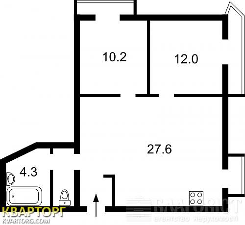 Sell 3-room apartment. Киев,  Княжий Затон — photo 2