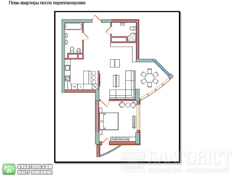 Sell 2-room apartment. Киев,  Глубочицкая — photo 3