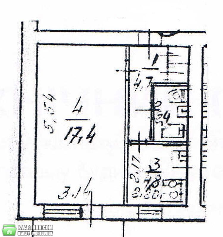Sell 1-room apartment. Киев,  Выборгская — photo 6
