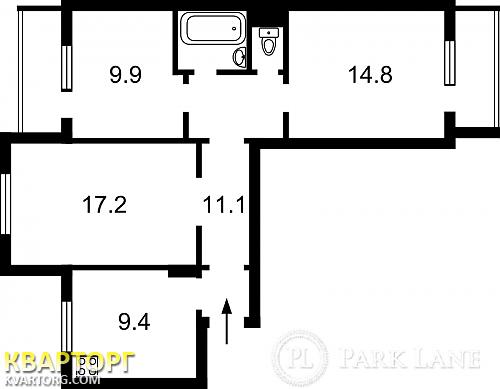Sell 3-room apartment. Киев, Героев Сталинграда пр — photo 3