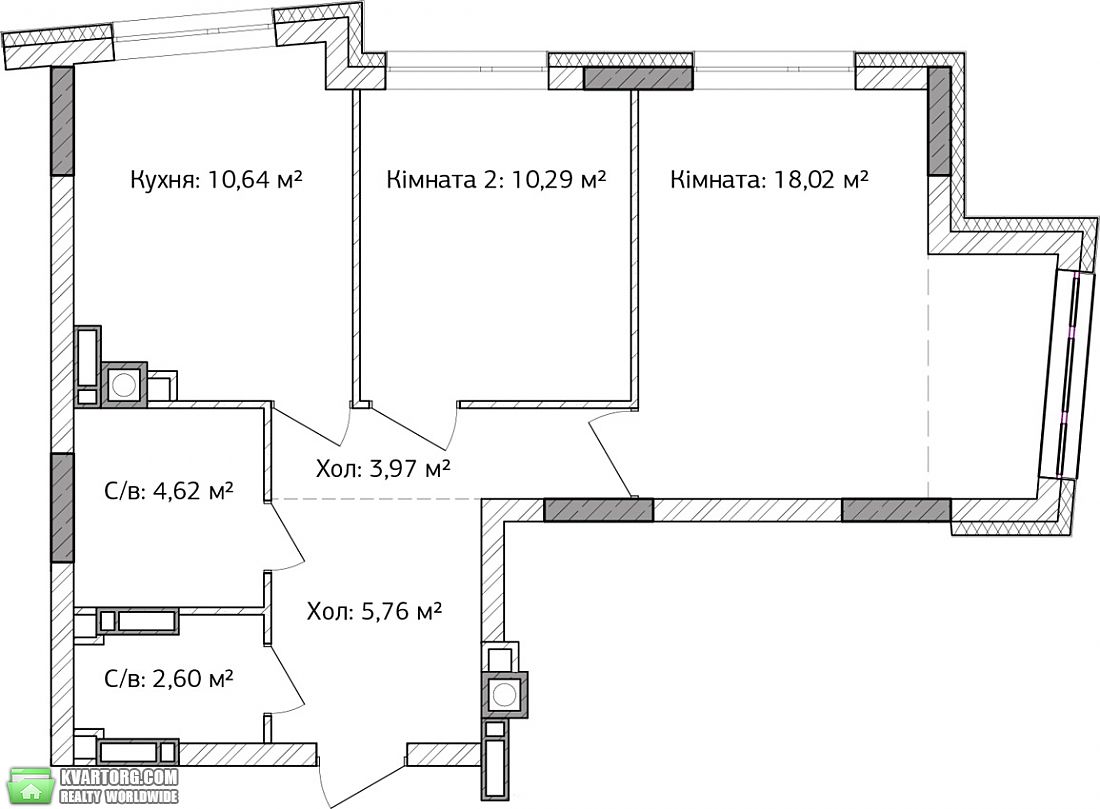Sell 2-room apartment. Ирпень,  Сковороды — photo 5