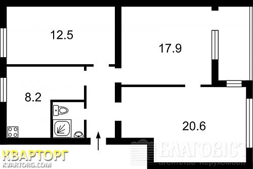 Sell 3-room apartment. Киев,  Богдана Хмельницкого — photo 3