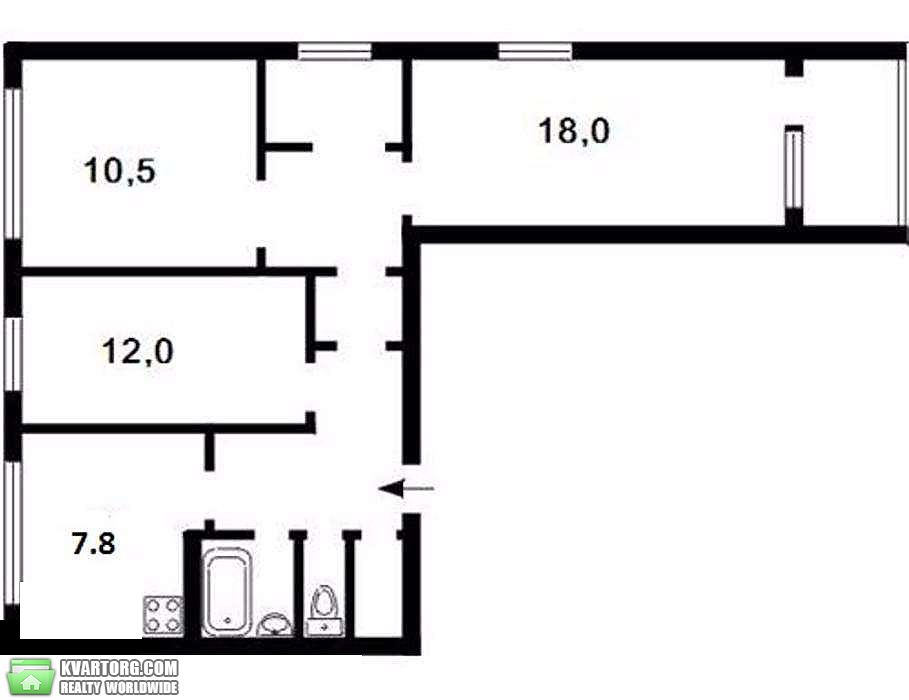 Sell 3-room apartment. Киев,  Залки — photo 5