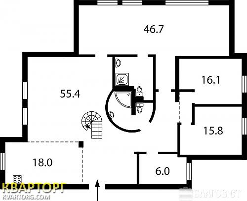 Sell multi-room apartment. Киев,  Почайнинская — photo 2