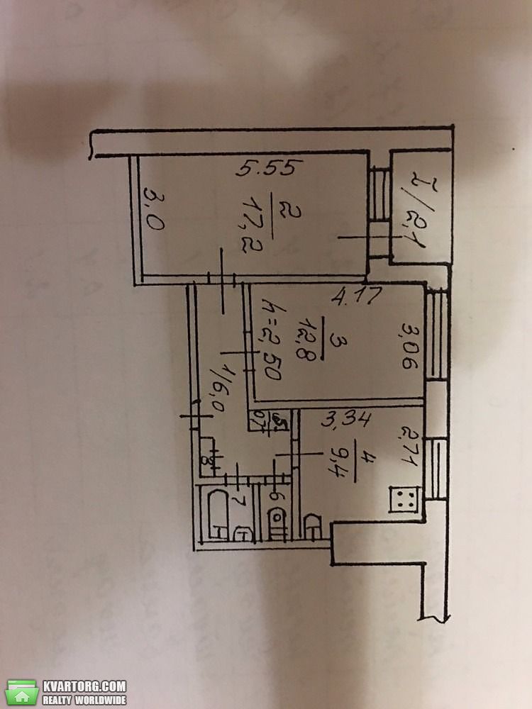 Sell 2-room apartment. Днепропетровск, Братьев Трофимовых — photo 2