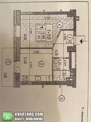 Sell 1-room apartment. Киев,  Гарматная — photo 7