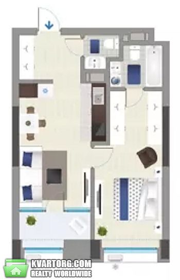 Sell 1-room apartment. Киев,  Заречная — photo 3
