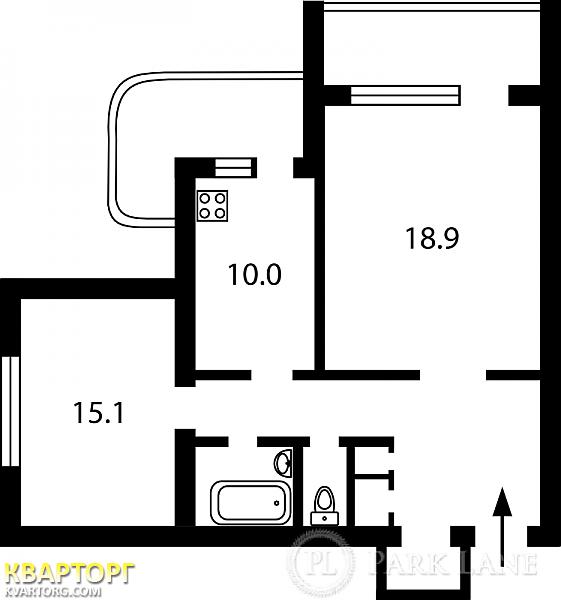 Sell 2-room apartment. Киев,  Дарницкий бул — photo 3