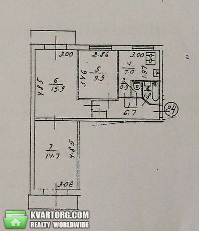 Sell 3-room apartment. Киев,  Тычины пр — photo 2