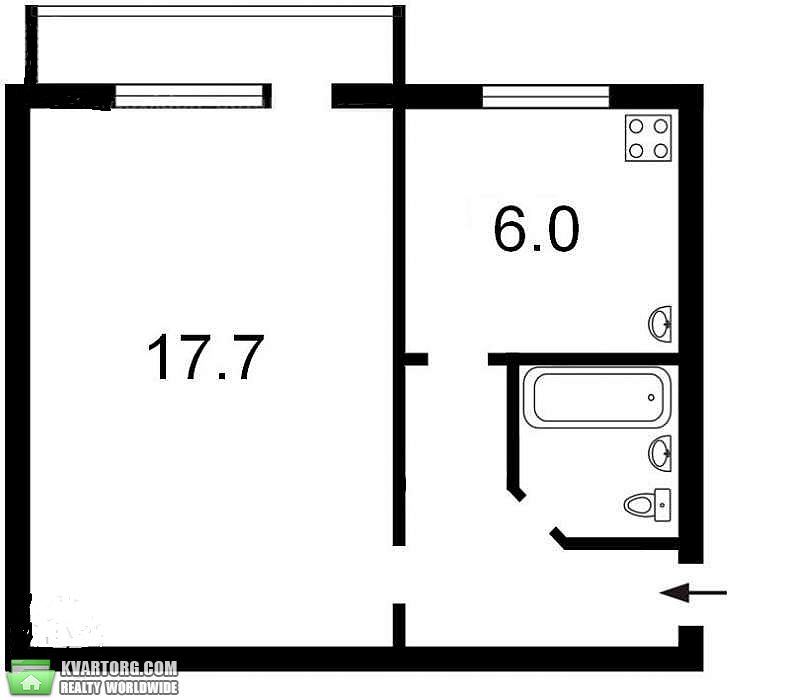 Sell 1-room apartment. Киев,  Мира пр — photo 3