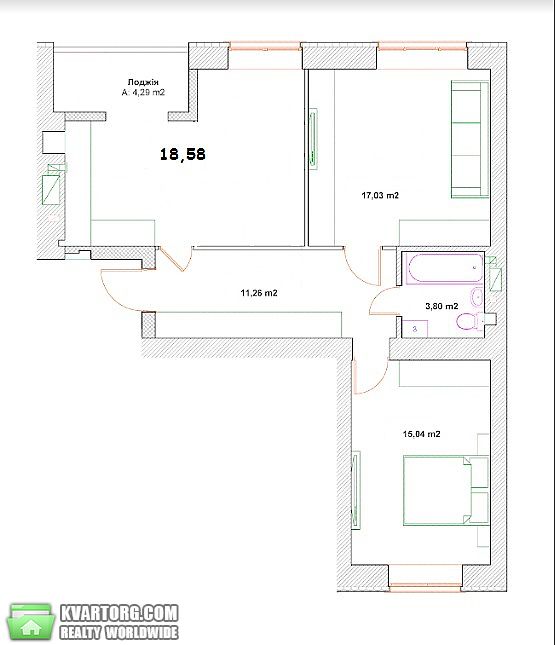 Sell 2-room apartment. Ирпень,  Мечникова — photo 1