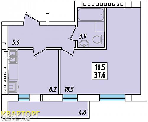 Sell 1-room apartment. Одесса, Зои Космодемьянской — photo 6