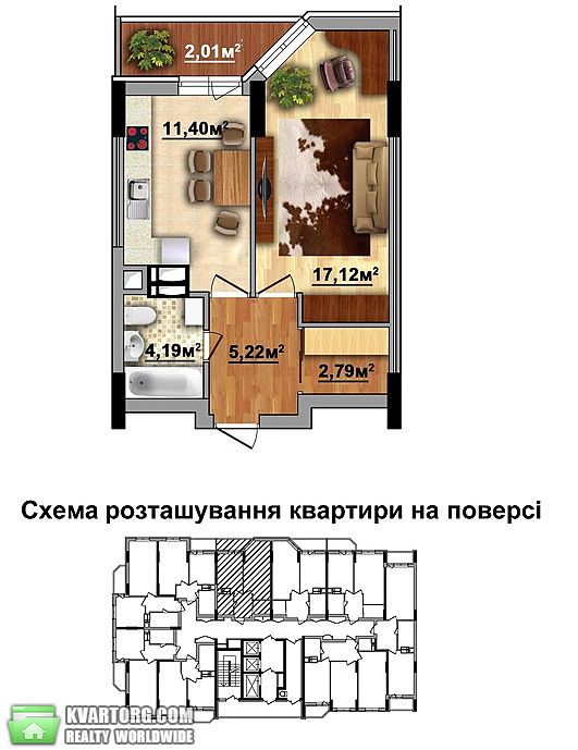 Sell 1-room apartment. Киев,  Гашека — photo 6