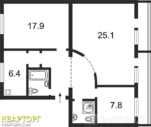 Sell 3-room apartment. Киев, Л.Украинки бул. — photo 2
