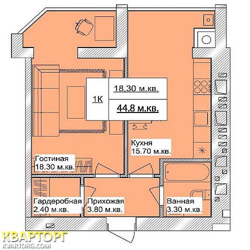 продам 1-комнатную квартиру. Киев,  Жулянская - фото 6