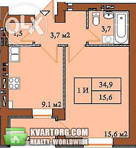 Sell 2-room apartment. Киев, Горького — photo 5