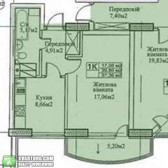 Sell 1-room apartment. Киев, Пасхалина — photo 3