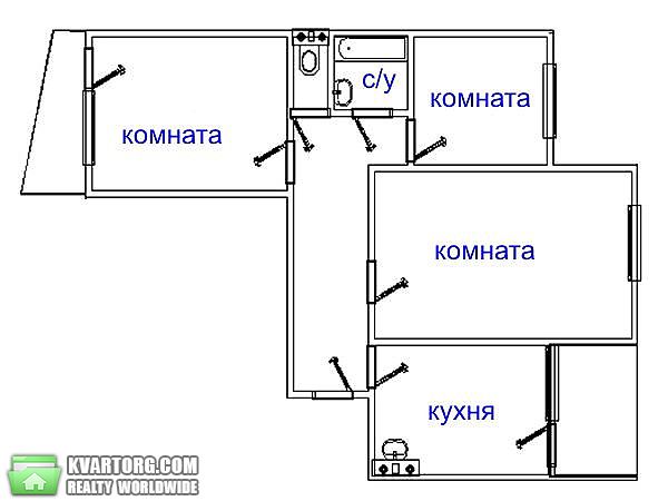 Sell 3-room apartment. Одесса, Добровольского — photo 9