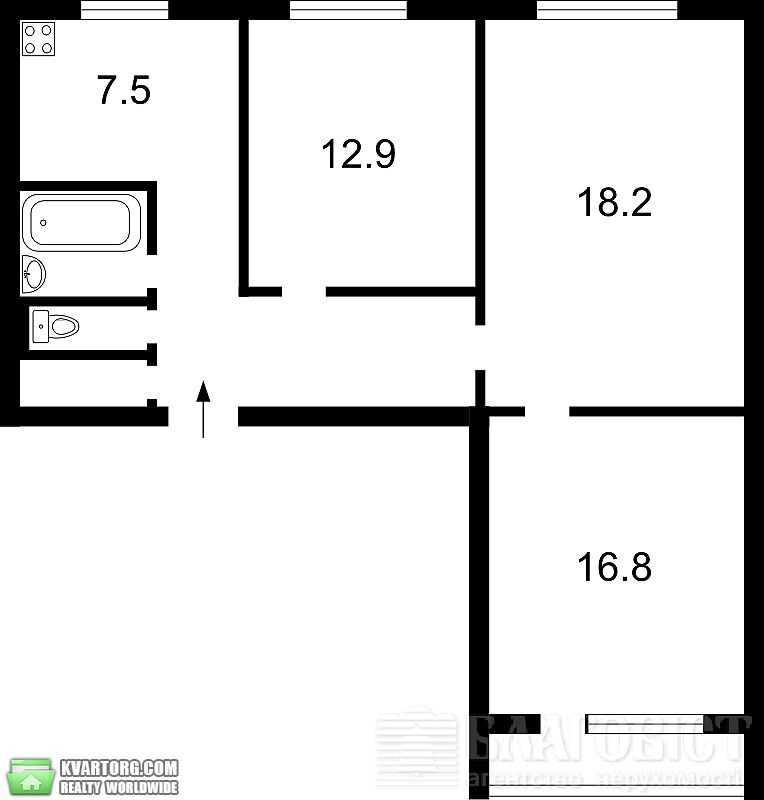 Sell 3-room apartment. Киев,  Волкова — photo 4