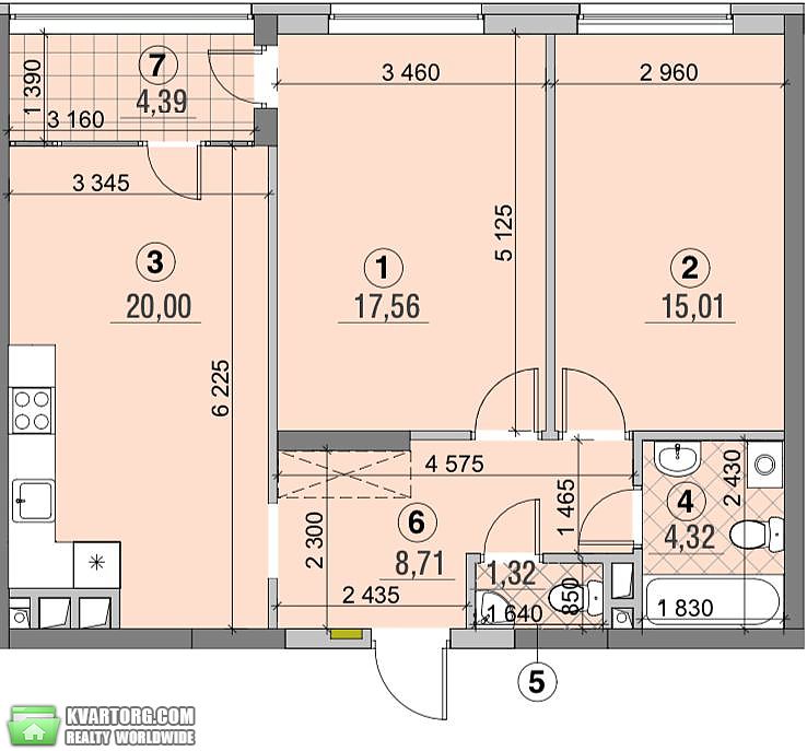 Sell 2-room apartment. Киев, Сверстюка — photo 4