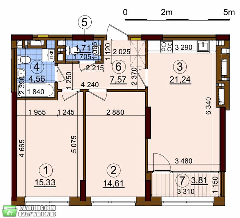 Sell 2-room apartment. Киев,  Правды пр — photo 2