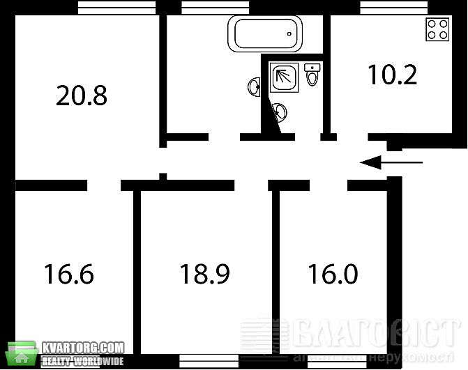 Sell 4-room apartment. Киев,  Оболонская — photo 2