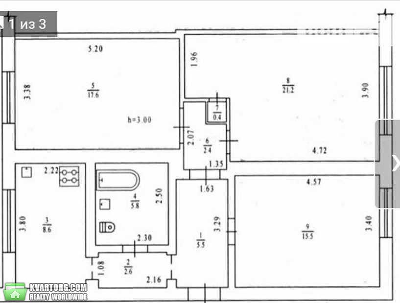 Sell 4-room apartment. Полтава, петра юрченка — photo 1