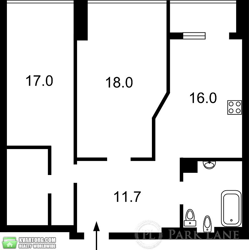 Sell 2-room apartment. Киев,  Щорса — photo 2