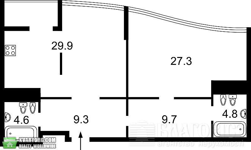 Sell 2-room apartment. Киев,  Вышгородская — photo 7
