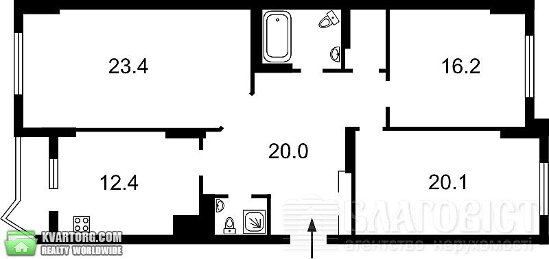 Sell 3-room apartment. Киев,  Григоренко пр — photo 2