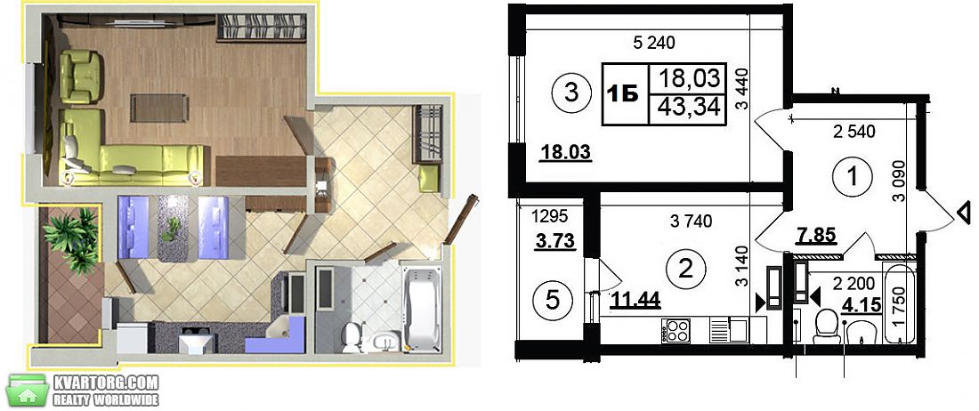 Sell 1-room apartment. Киев,  Чавдар — photo 1