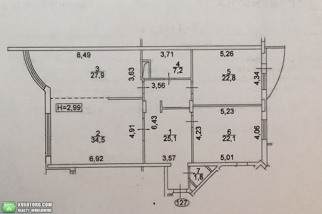 Sell 3-room apartment. Киев,  Антоновича — photo 2