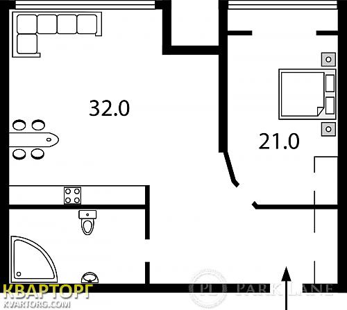 Sell 2-room apartment. Киев,  Саксаганского — photo 3