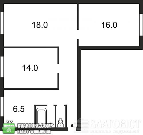 Sell 3-room apartment. Киев, Энтузиастов — photo 1