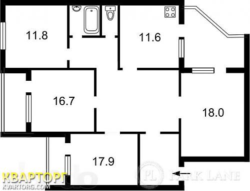 Sell 4-room apartment. Киев,  Цветаевой — photo 1