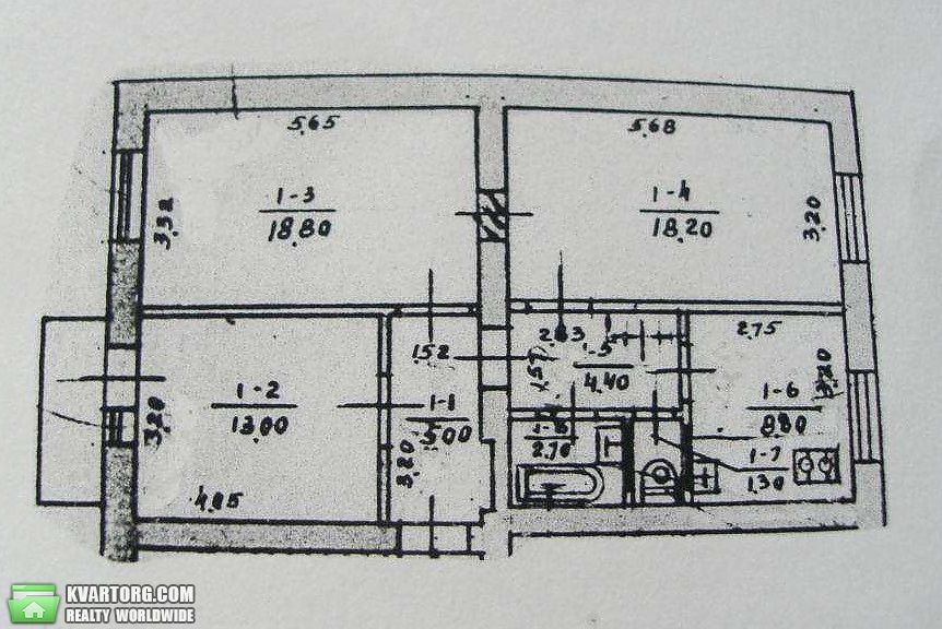 Sell 3-room apartment. Киев,  Щербакова — photo 3