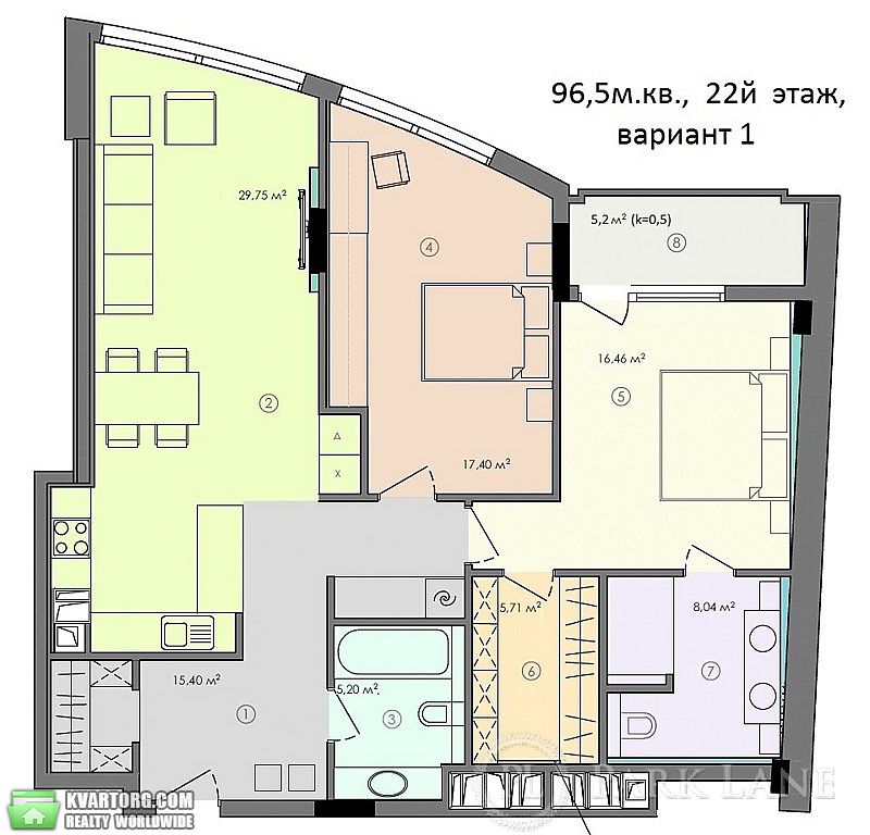 Sell 3-room apartment. Киев, Голосеевский пр — photo 5