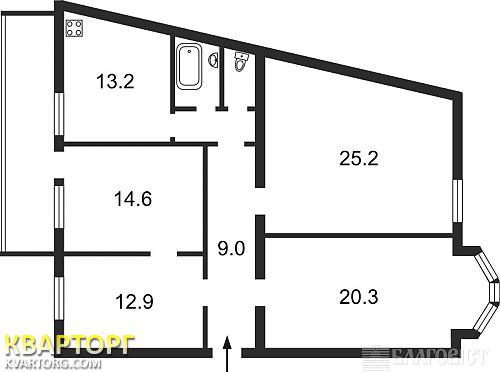 Sell 4-room apartment. Киев,  Дарвина — photo 2