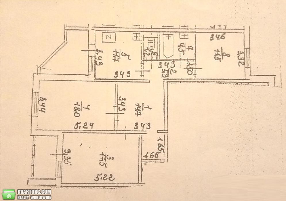 Sell 3-room apartment. Киев,  Радунская — photo 10