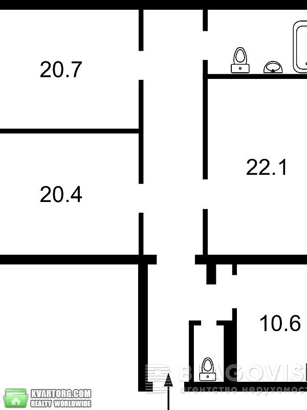 Sell 3-room apartment. Киев,  Тимошенко — photo 2