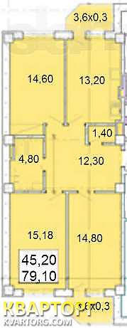 Sell 3-room apartment. Одесса, Говорова — photo 2