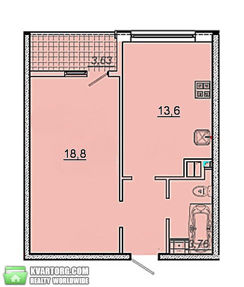 Rent out 1-room apartment. Одесса, Сахарова/ 20 Жемчужина — photo 6
