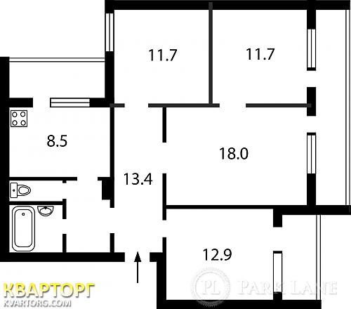 Sell 4-room apartment. Киев, Свободы пр — photo 2