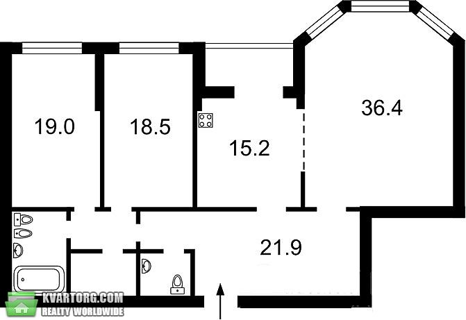 Sell 3-room apartment. Киев,  Барбюса — photo 3
