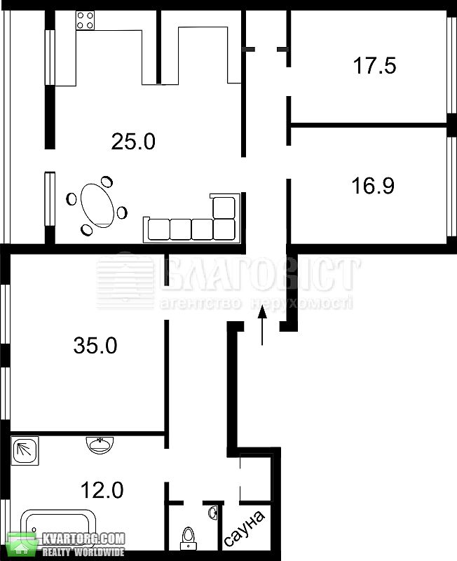 Sell 4-room apartment. Киев,  Леси Украинки бул — photo 1