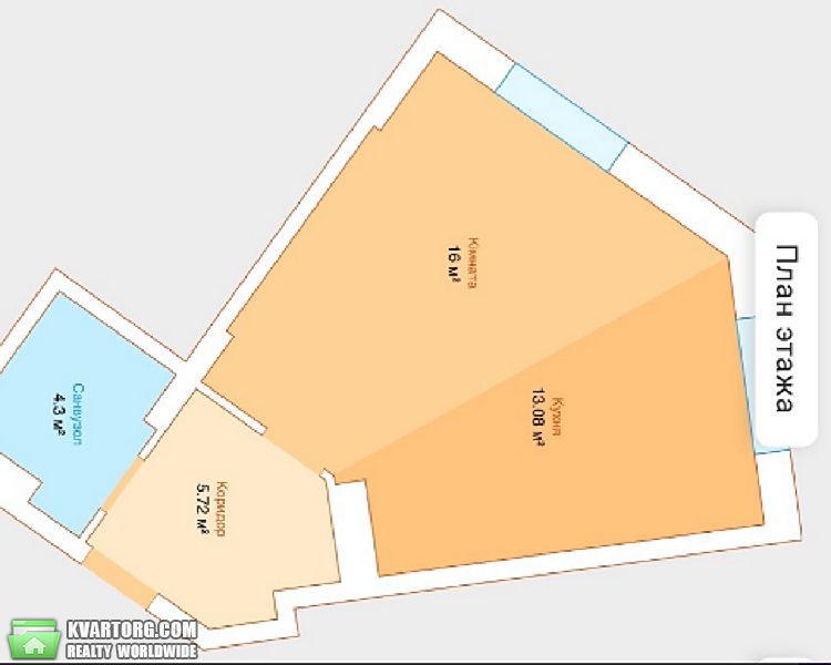 Sell 1-room apartment. Киев,  Глубочицкая — photo 2