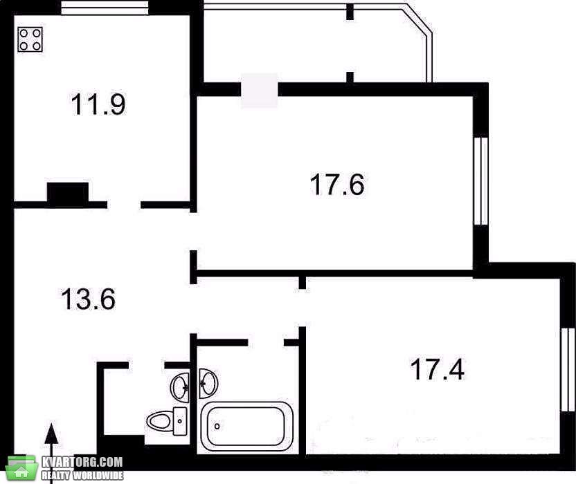 Sell 2-room apartment. Киев,  Ахматовой — photo 2