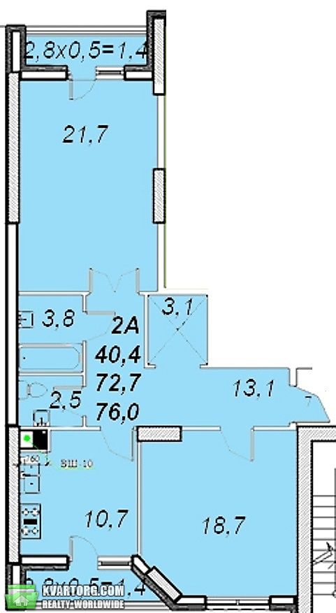 Sell 2-room apartment. Одесса, Французский бульвар — photo 2